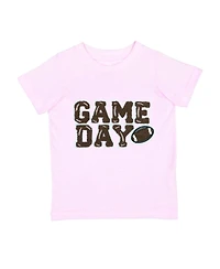 Sweet Wink Toddler Girls Game Day Patch Short Sleeve T-Shirt