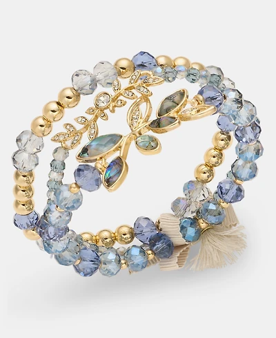 lonna & lilly Beaded Stretch Bracelets, 3-Piece Set