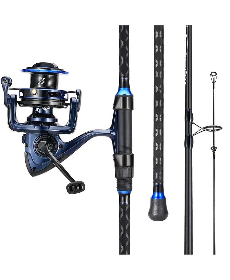 Aofar 10feet Surf Spinning Rod 3-Piece Heavy Saltwater