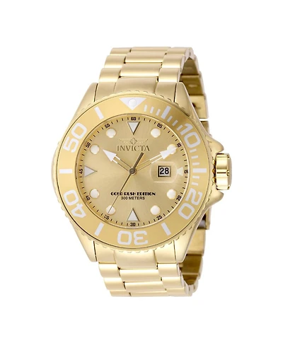 Invicta Men's 48613 Grand Diver Quartz 3 Hand Dial Watch