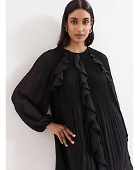 Phase Eight Women's Layla Frill Swing Dress