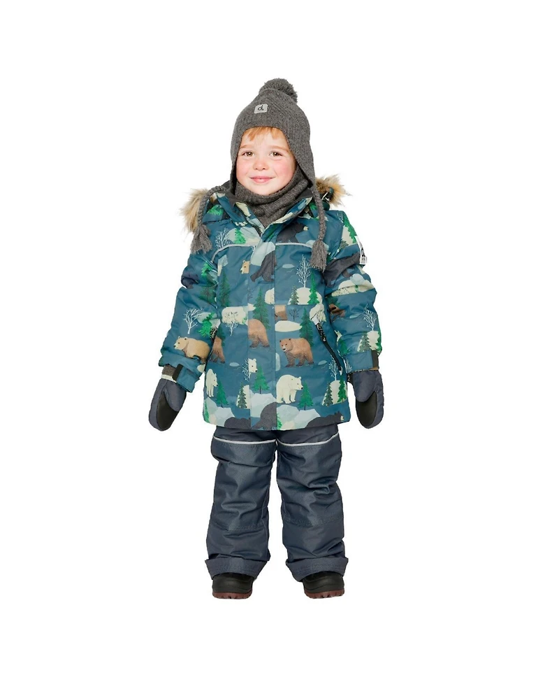 Deux par Little and Big Boy's (6-8) Two Piece Discover Snowsuit