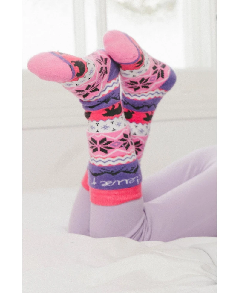 Deux par Deux Toddler ( 3T -4T ) Girl Ski Socks