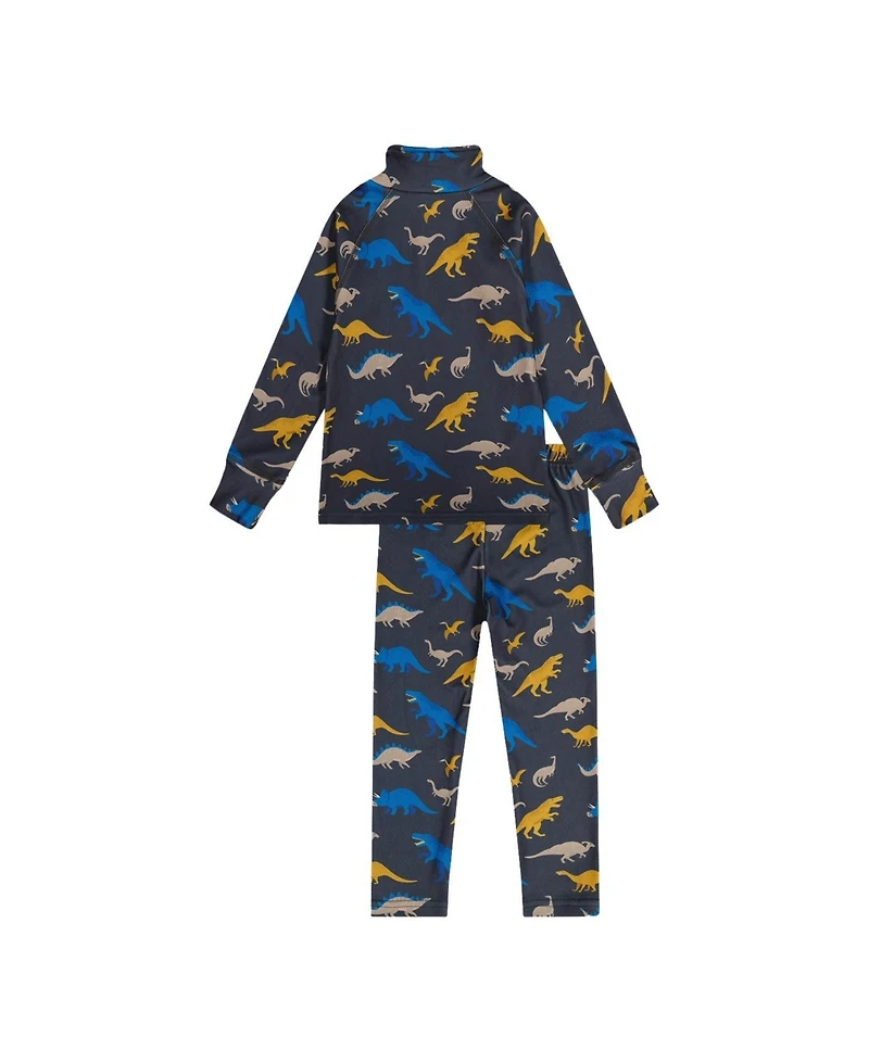 Deux par Deux Little and Big Boy's (6-14) Two Piece Thermal Underwear