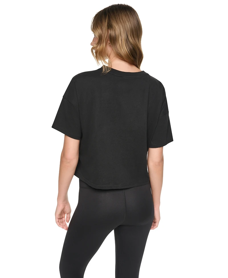 Dkny Sport Women's Graffiti Logo T-Shirt