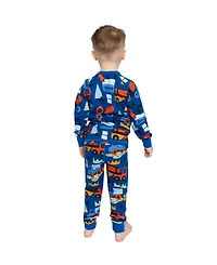 Deux par Toddler Boys (2T - 5T) Cotton Two-Piece Pajama Set