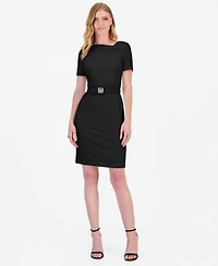 Anne Klein Women's Boat Neck Dress