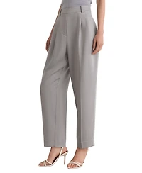 Reiss Women's Clay Tapered Pleated Trousers