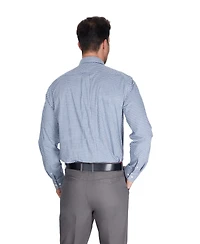 Club Room Men's Regular-Fit Stretch Plaid Dress Shirt