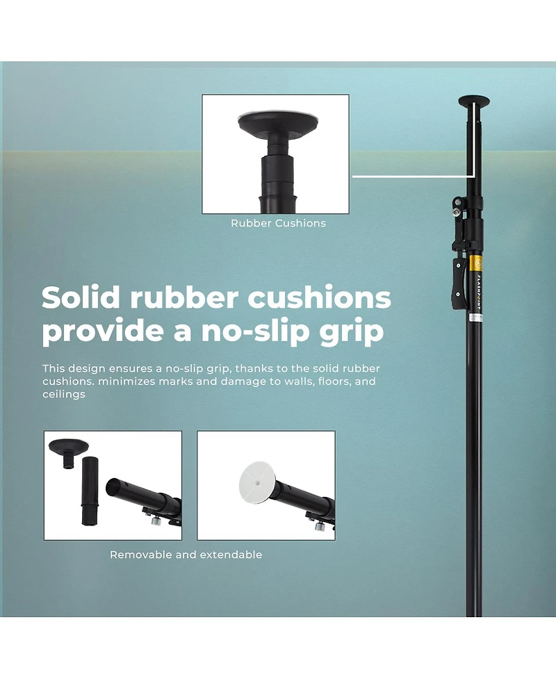 Flashpoint Deluxe Telepole Support System, Pair