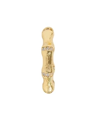 Macy's Gold-Plated Cubic Zirconia Textured Ring