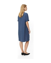 Masai Copenhagen Women's MaNysenna V-Neck Drape Detail Dress