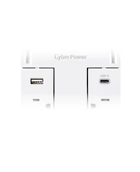 CyberPower 2400 Joule 6 Ac Outlet Wall-Tap Surge Protector for Usb Devices
