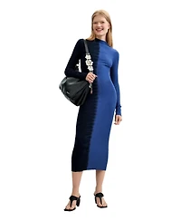 Desigual Women's Long-sleeved knit dress