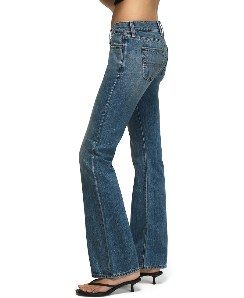 Lucky Brand Women's Ultra Low-Rise Lil Maggie Flare Jeans