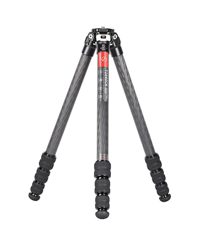 SunwayFoto T2840CK Knight Series 4-Section Carbon Fiber Tripod