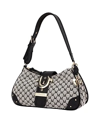 True Religion Multi-Strap Denim Shoulder Bag