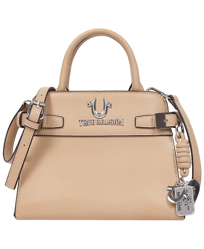 True Religion Multi-Strap Denim Shoulder Bag