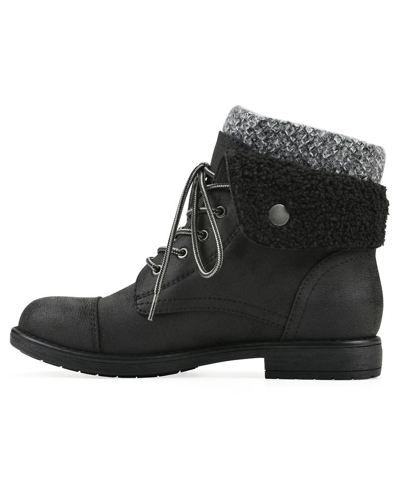 Cliffs by White Mountain Women's Duena Lace-Up Hiker Booties