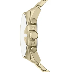 Diesel Men's Mega Chief Slim Quartz Chronograph Gold Stainless Steel Watch 48mm