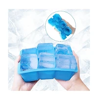 Cowin Silicone Ice Cube Trays Food Grade Reusable 3 Pack