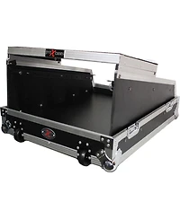 ProX Xs-19MIX14ULTHW Ata-300 Style Rackmount Case with Sliding Laptop Shelf for 14U 19" Top Mount 16-Channel Mixer