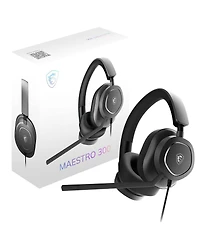 Msi Maestro 300 Wired Closed-Back Over-Ear Gaming Headset