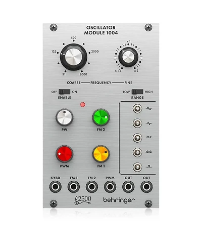 Behringer Legendary 2500 Series 1004 Dual Analog Voltage-Controlled Oscillator Module
