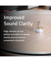 Fluance RT85N and Ri91 Nagaoka Mp-110 Cartridge 150W Turntable Powered Speaker System