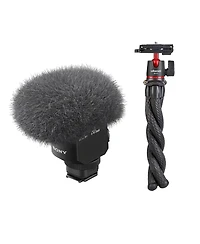 Sony Ecm-M1 Beamforming Digital Shotgun Microphone, Compatible with Ulanzi Mt-11 Tripod