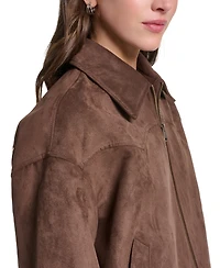 Levi's Women's Western Yoke Bubble Hem Collared Jacket