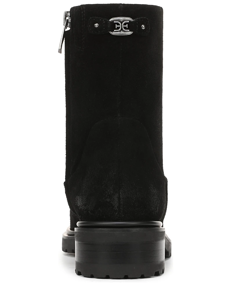Sam Edelman Women's Sky Zip Short Block Heel Boots