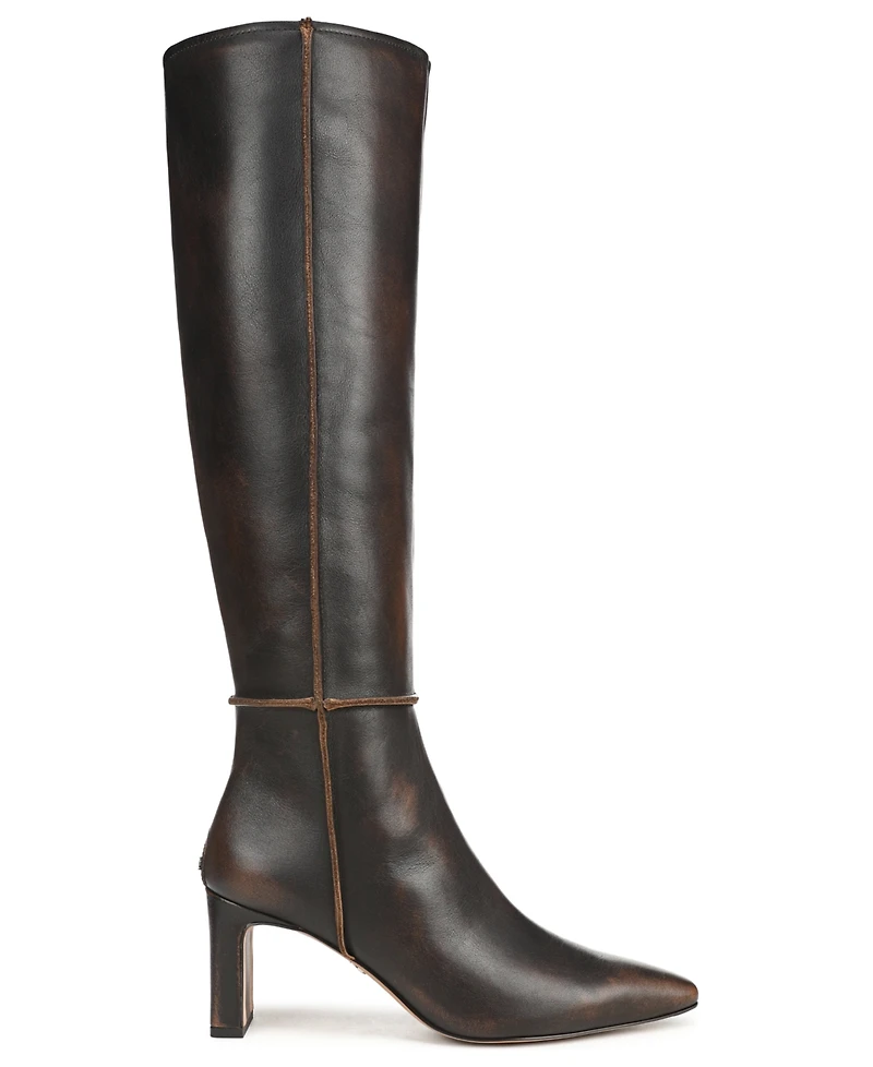 Sam Edelman Women's Sylvia Moto Zip Tall Boots