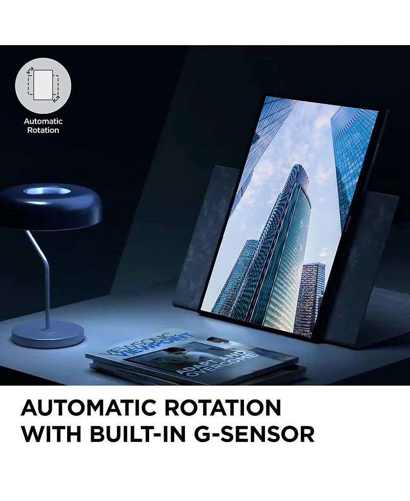 ViewSonic TD1656-2K 16" Ips Wqxga 60Hz Touchscreen Portable Monitor