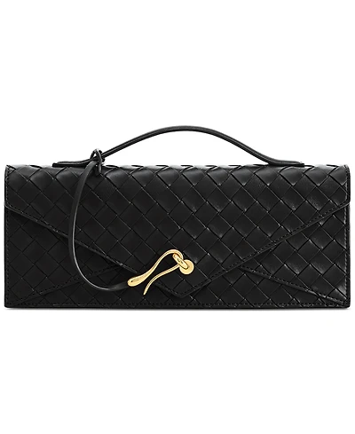 Jw Pei Celeste Woven Textured Envelope Small Top Handle Clutch Handbag