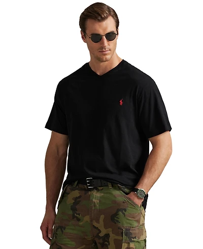 Polo Ralph Lauren Men's Big & Tall Classic Fit V-Neck T-Shirt