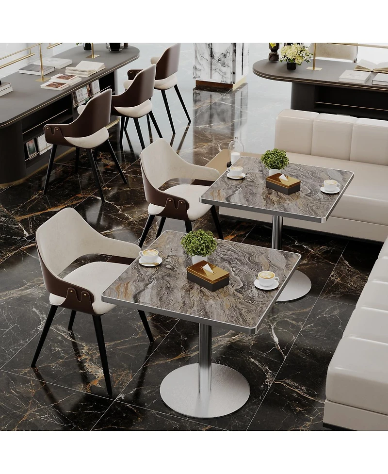 Streamdale Furniture Square Modern Dining Table