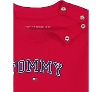 Tommy Hilfiger Toddler Boys' 2T-5T Baseball Jacket, T-Shirt and Pants, 3-Piece Set