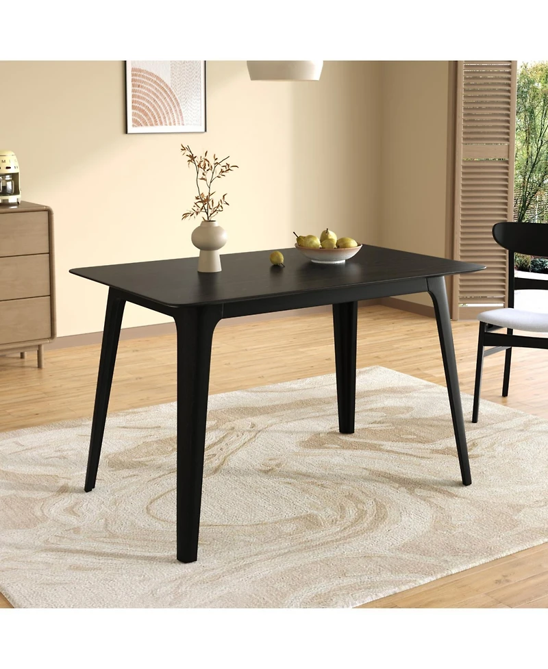 Streamdale Furniture Dining Table Solid Wood Legs