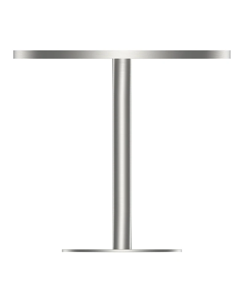 Streamdale Furniture Round Modern Dining Table Faux Marble Top Bistro Tulip Table.