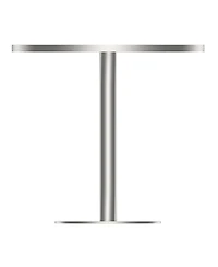 Streamdale Furniture Round Modern Dining Table Faux Marble Top Bistro Tulip Table.