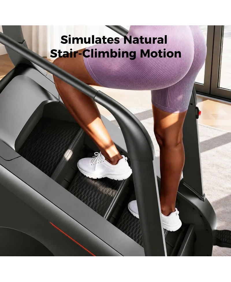 Fed Fitness SC2 Stair Climber Machine, Ultra Commercial Grade 25 Resistance Levels, Heavy Duty for Home and Gym