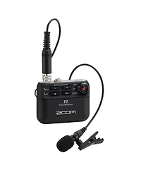 Zoom F2 32-Bit Float Portable Field Recorder with 32GB microSD Memory Card