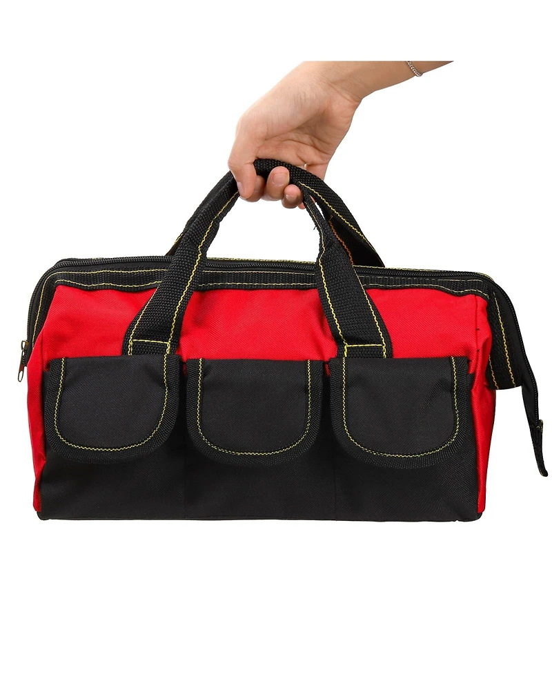 Xdovet Tool Bag Tote Waterproof Base Heavy Duty Organizer Pockets