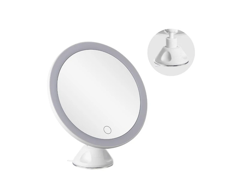 Cowin 10x Magnifying Lighted Makeup Mirror 360° Rotation with Suction Cup