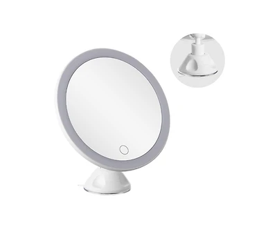 Cowin 10x Magnifying Lighted Makeup Mirror 360° Rotation with Suction Cup