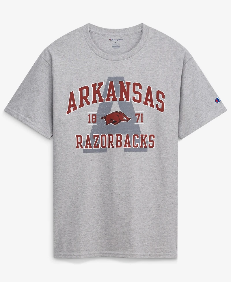 Champion Men's Heather Gray Arkansas Razorbacks Varsity T-Shirt