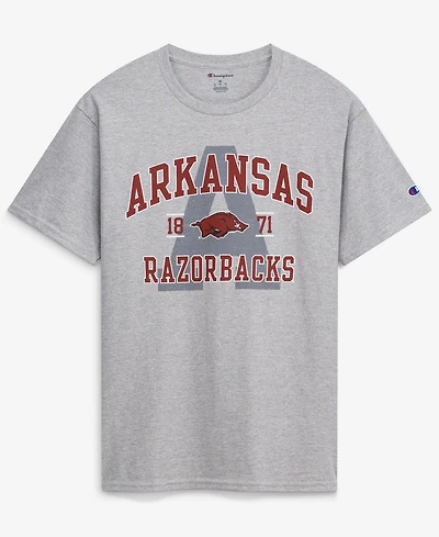 Champion Men's Heather Gray Arkansas Razorbacks Varsity T-Shirt