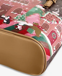 Giani Bernini Gingerbread Bears Tulip Tote, Macy's Exclusive