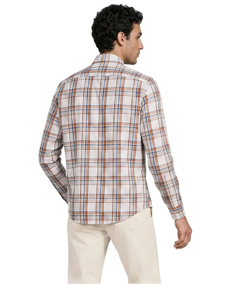 Lands' End Men's Lightweight Coastal Flannel Shirt